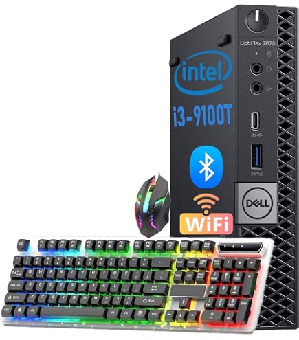 Dell OptiPlex 3080 Micro Desktop 128GB SSD (Intel Core i3-10100T